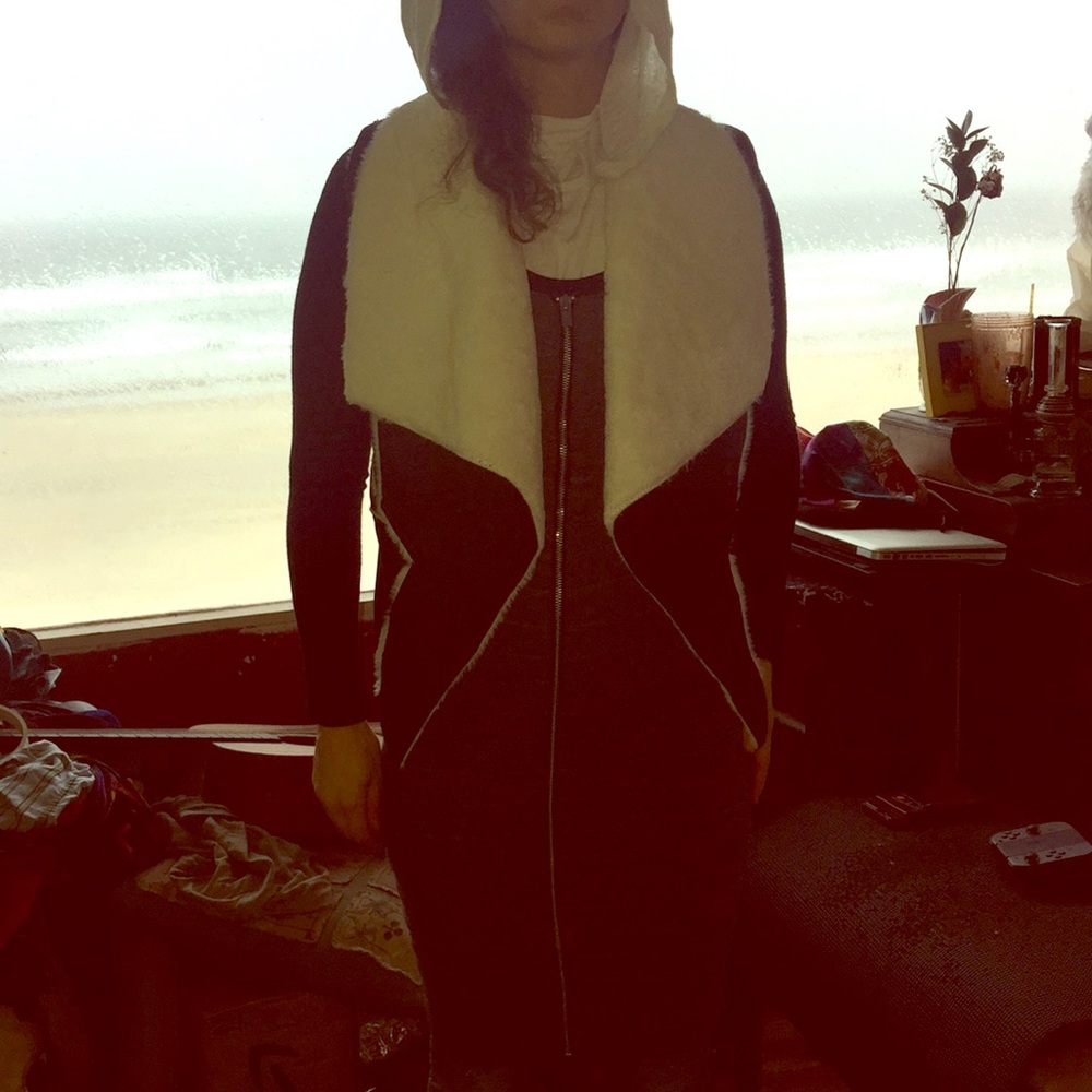 Haute Monde Fur lined Vest